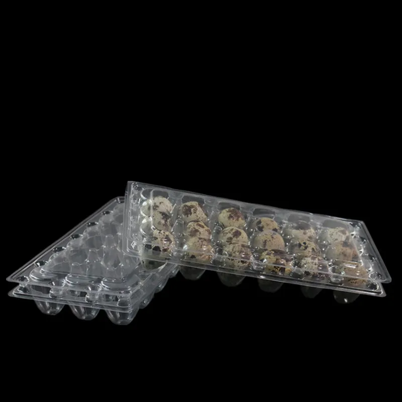 Прямая поставка с фабрики ящик для перепелок яиц прозрачный лоток из ПВХ