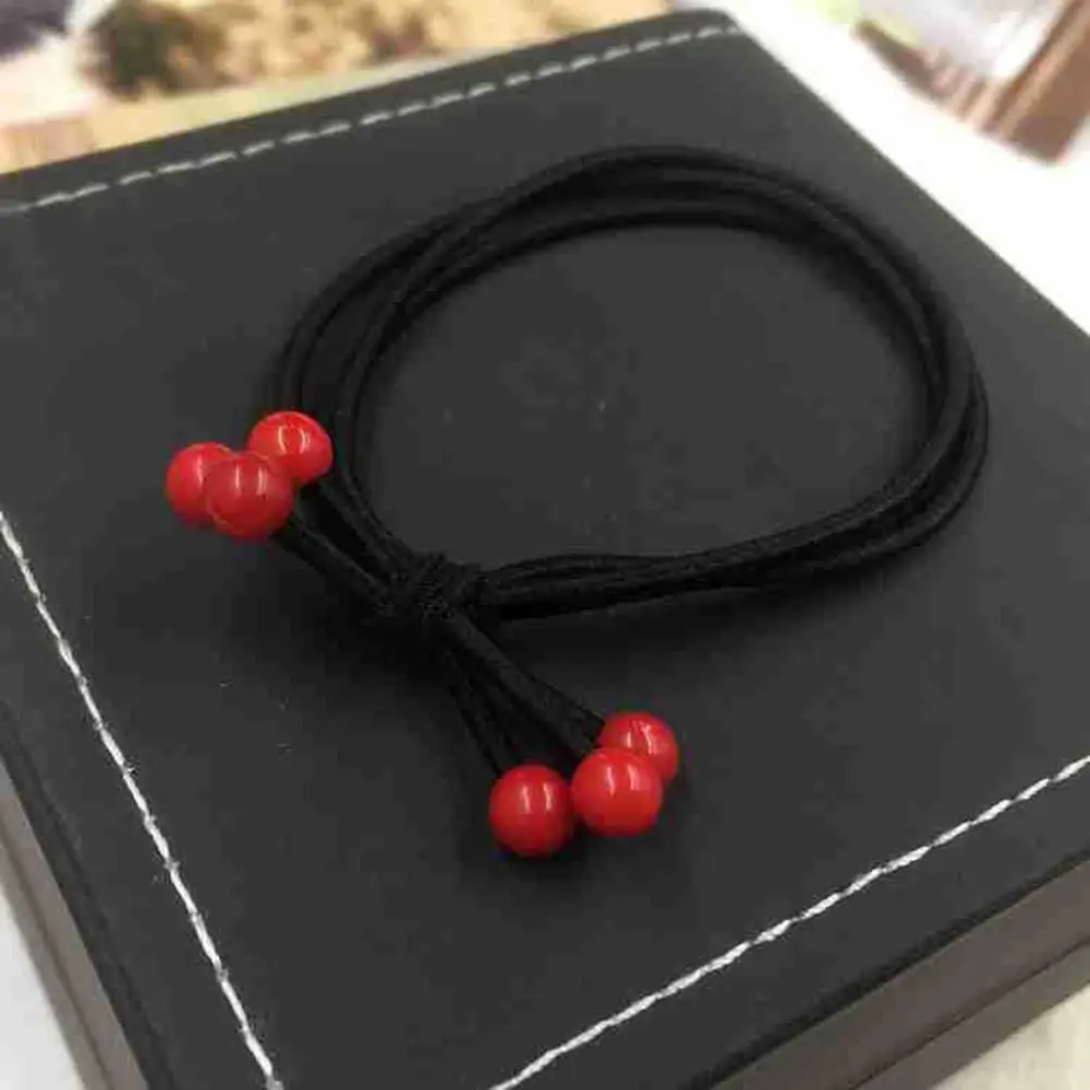

5PCS Women Hair Accessories Pearls Beads Headbands Ponytail Holder Girls Scrunchies Elastic Hair Bands Rubber Rope Headdress
