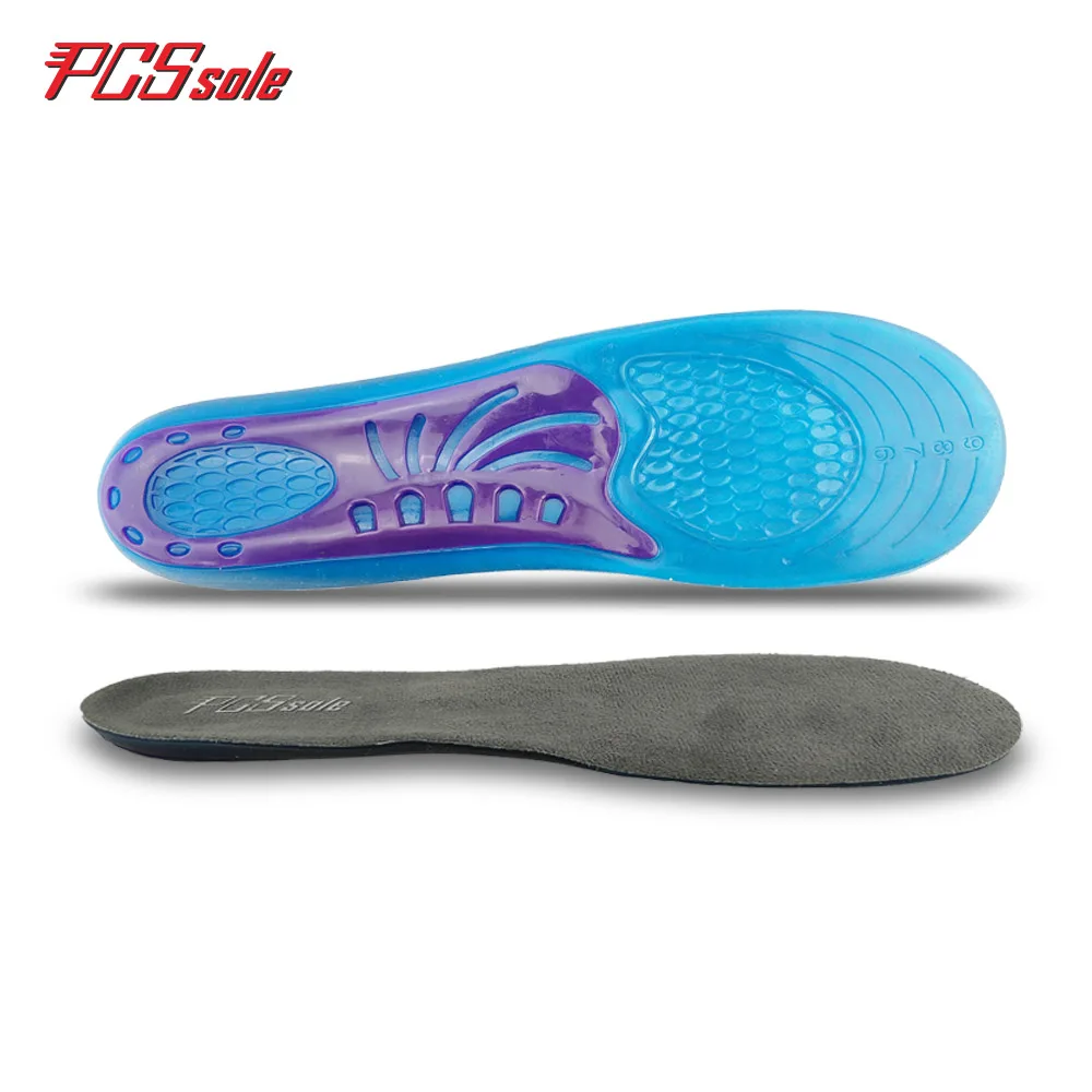 PCSsole силиконовые стельки увеличивающие рост гелевые для ног ортопедические