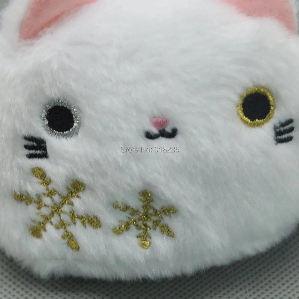 10/лот 4 шт./компл. Снежинка Неко Atsume кошачий двор кошка " Meow коллекция Dango Mochi плюшевые куклы набивные игрушки