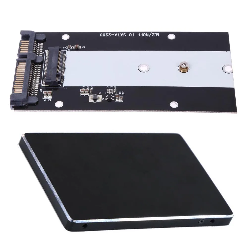 B Ключ M.2 NGFF SSD до 2 5 &quotSATA конвертер адаптер карта PCB плата для 2230 2242 2260 2280 мм Windows 10 Mac