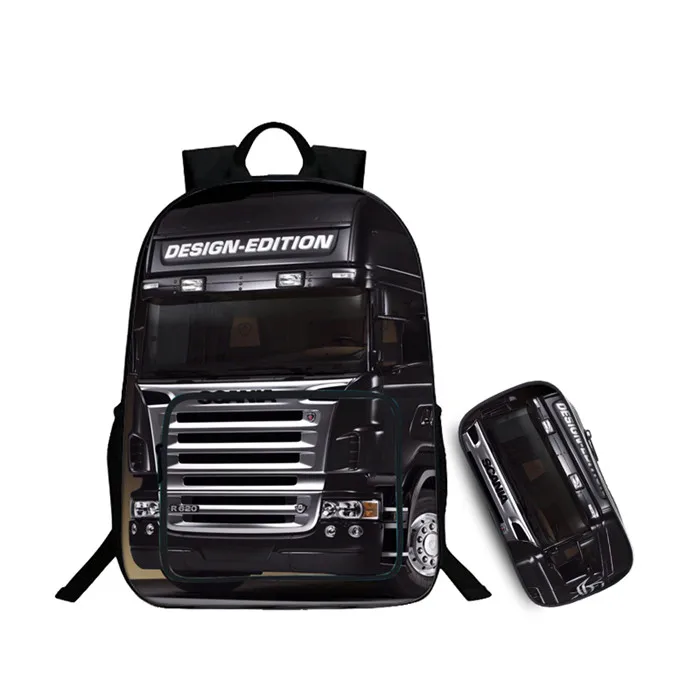 2 18 дюймов Scania 3D модный рюкзак мультфильм время приключений печать детские сумки повседневная школьная сумка для ноутбука рюкзак для детей - Цвет: 2