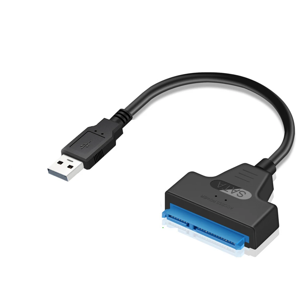 Кабель переходник с USB 2 0 на SATA 22pin 5 дюйма|Компьютерные кабели и разъемы| |