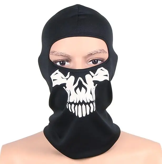 Велосипедная маска с черепом ROBESBON для мужчин и женщин Мужская велосипедная на половину лица хиджаб повязка