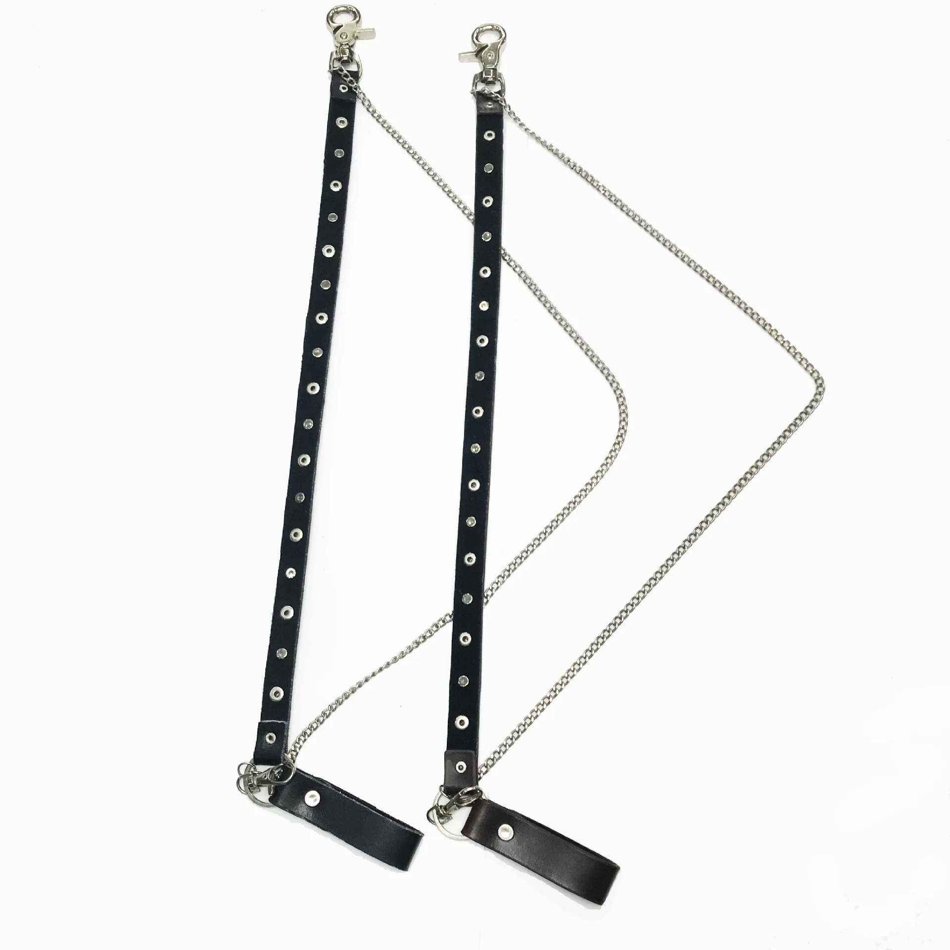 Модный ремень в стиле панк из искусственной кожи хип хоп с цепочкой на талии