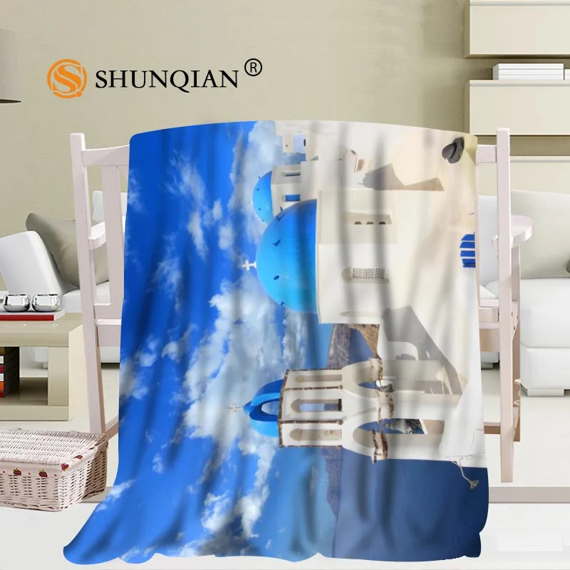 vender Personalizado Grécia Cobertor Sofá De Escritório Cobertor Cobertor Macio Portátil Cama Avião Viagem Adulto Casa Cobertor