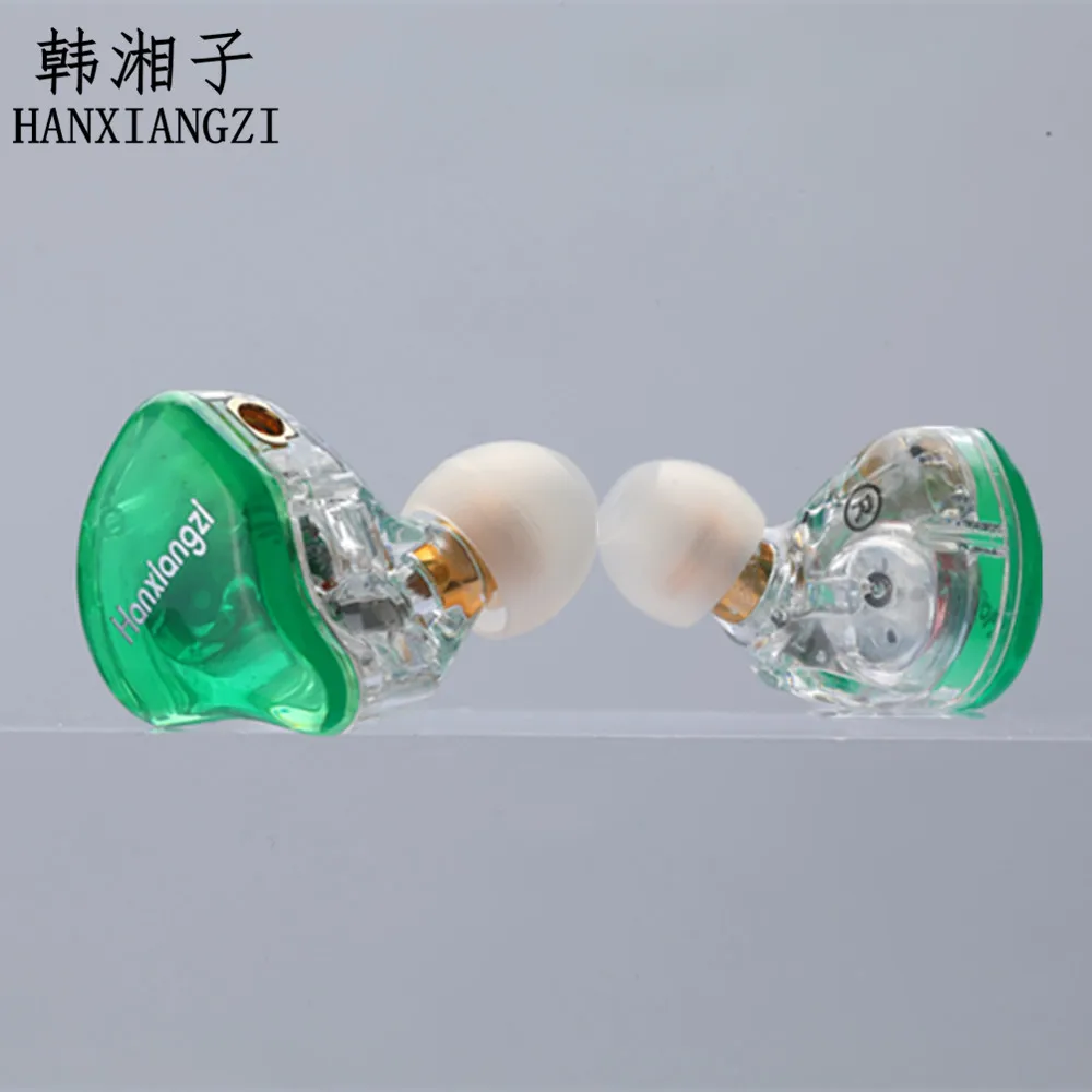 HanXiangzi HT190 1BA 1DD Гибридный баланс арматура с динамическими наушниками-вкладышами HiFi монитор наушники DJ вкладыши съемный кабель