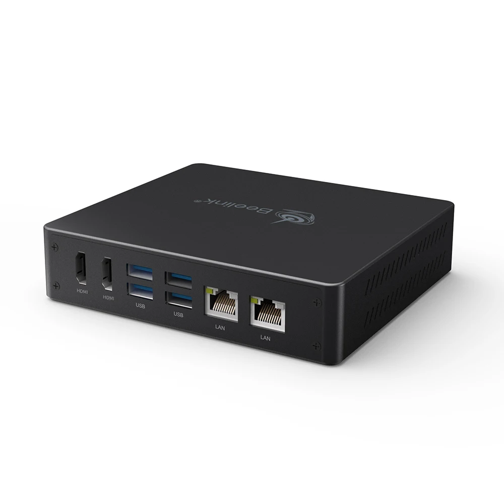 Beelink KT03 Подлинная windows 10 Мини ПК Процессор J3455 ТВ коробке 2 HDMI Двойной выход
