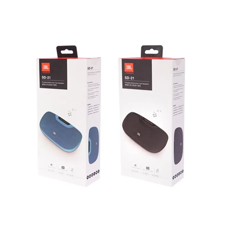 

JBL SD-21 AUX In Mini Portable Outdoor Speaker with FM Radio TCard MP3