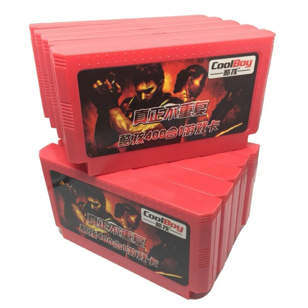 

10 PCS 400 in 1 60 Pins Game Cartridge for 8 Bit Game Console with Final Fight 3 Kungfu, etc.