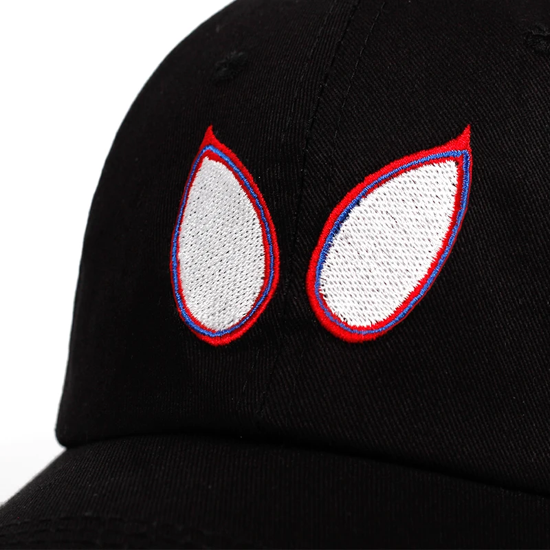 

100% Cotton Little Miles Morales Dad Hat High Quality Snapback Cap Cotton Baseball Cap For Men Women Hip Hop golf caps