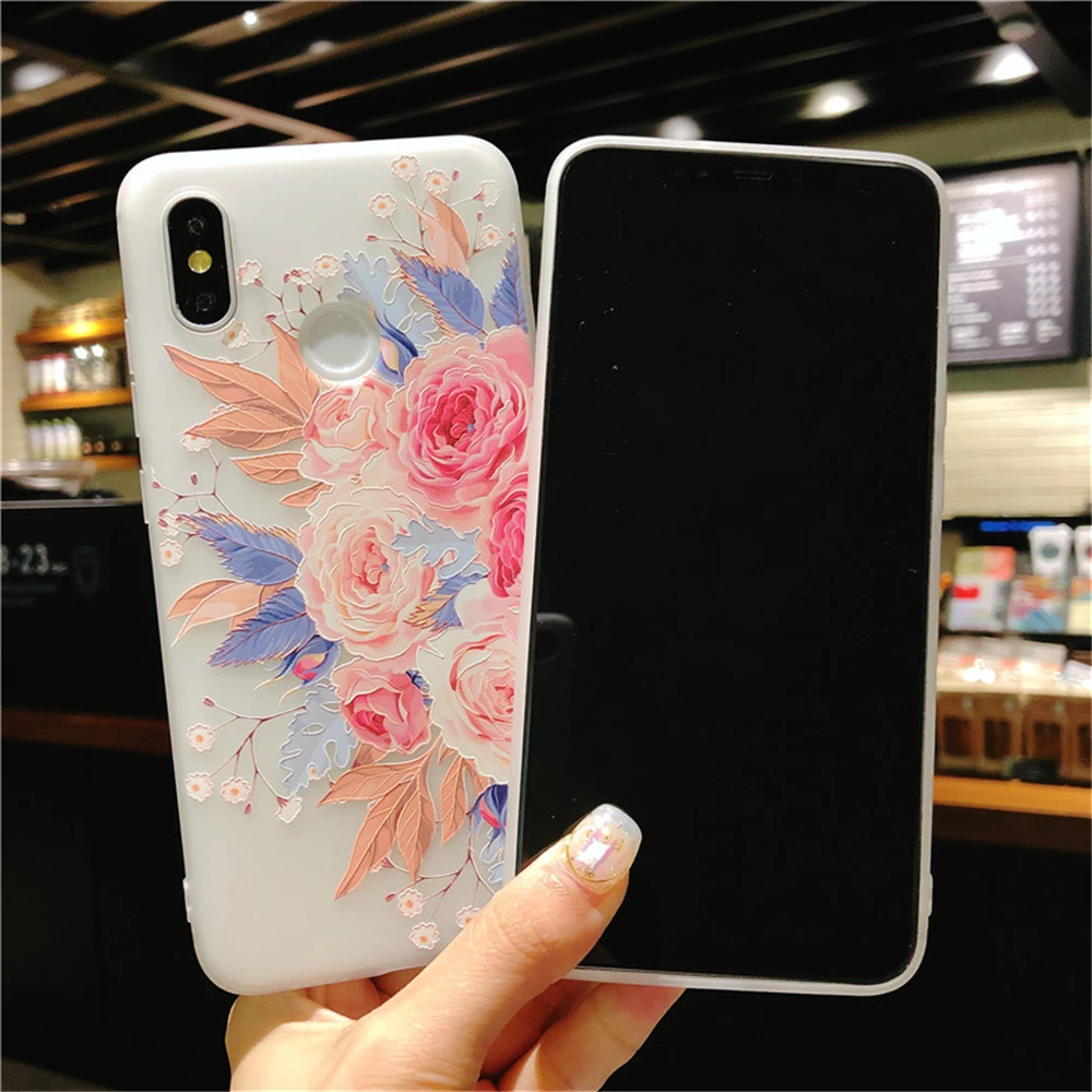 Классический матовый Мягкий ТПУ чехол для Xiaomi Redmi 4X Note 5A девушка 3D Рельефный