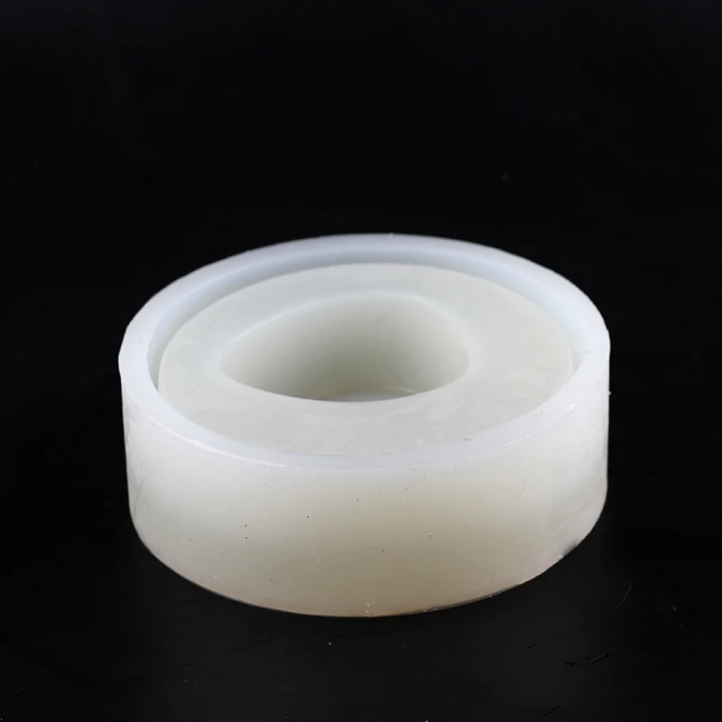 

Silicone Mold Concrete Flowerpot Tool Handmade Circular Flume Cement Mould