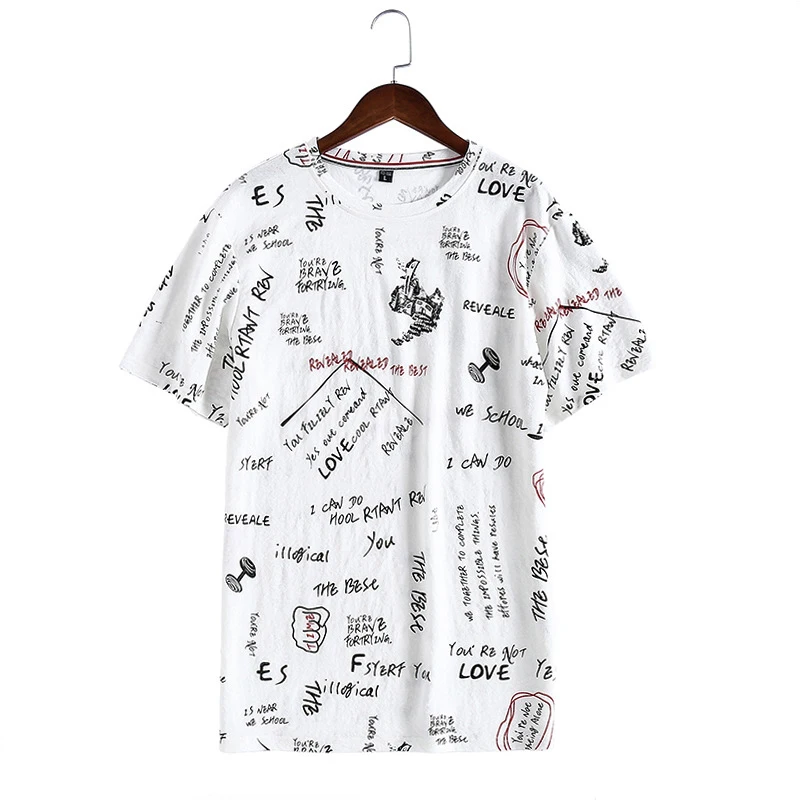 Большие размеры 5XL 6XL 7XL 8XL футболки мужские 2 5|Мужские футболки| |