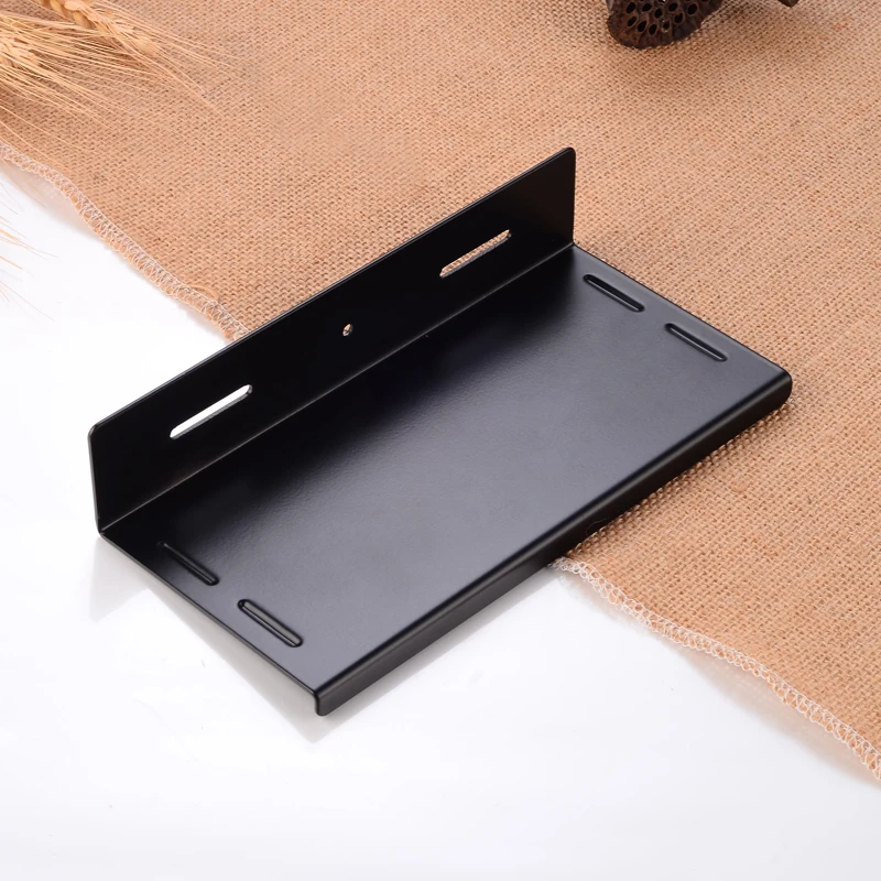 Полки для ванной полка хранения душа черный держатель туалетной бумаги белый