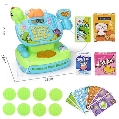 cash register 5 Игровой дом кассовый аппарат магазин мороженого brinquedo menina kids kichen набор cozinha de brinquedo игрушки подарок для детей - Цвет: cash register 5