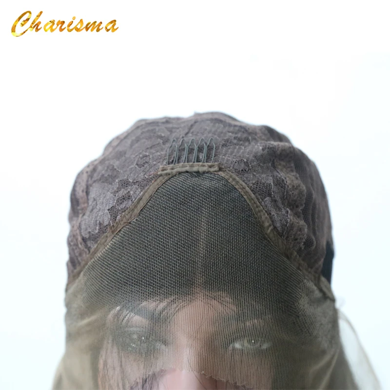 Парик Charisma 2X парики с косами синтетические на фронте шнурка 24 дюйма красный парик