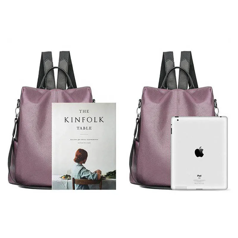 2019 роскошный рюкзак из искусственной кожи винтажный женский спилка женская сумка на плечо школьная для