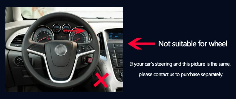 Блестящий пшеничный черный кожаный чехол на руль для Opel Mokka 2013- Astra J 2010- Meriva Opel Insignia 2009-2013