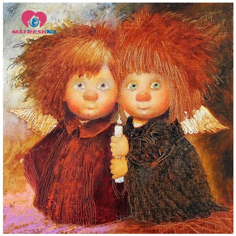 5d вышитый бриллиантами Ангел картины Стразы мозаика из страз полная сборка