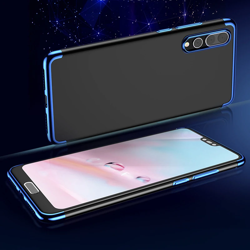 Ультратонкий Мягкий ТПУ прозрачный чехол для телефона HUAWEI P20 Pro Lite P10 Plus P9 Honor 9 V10 Mate