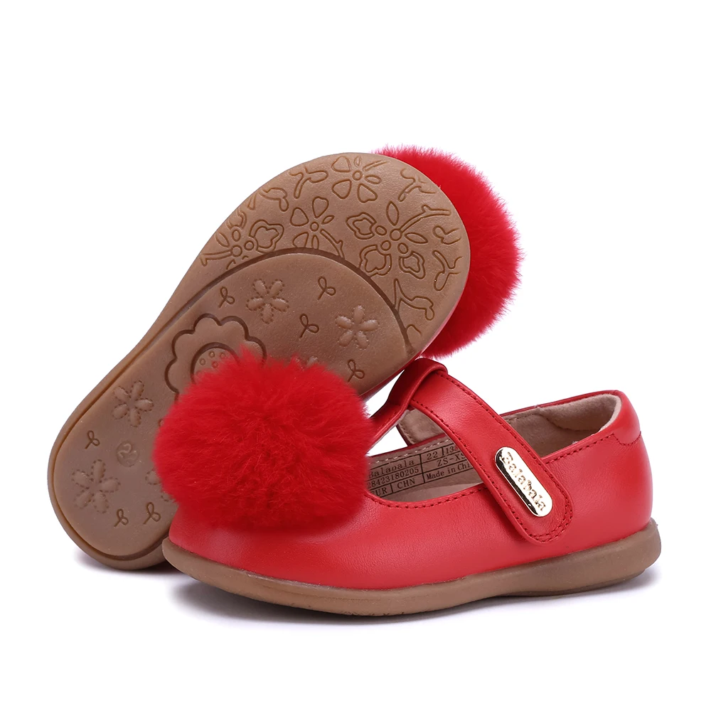 Children Shoes Girls 2018 New Autumn Fashion Princess For Single Sheepskin Soft Breathable Cute Childs | Детская одежда и обувь