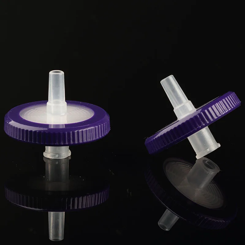 

100 Pieces Hydrophilic 25mm 0.45um PVDF Syringe Filters