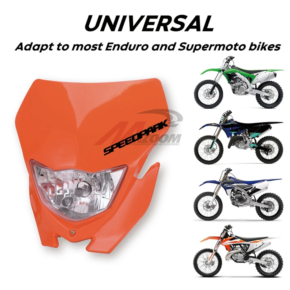 Фара для мотоцикла Yamaha Honda WR 450 250 YZ TTR Enduro Supermoto внедорожный велосипед Мотокросс