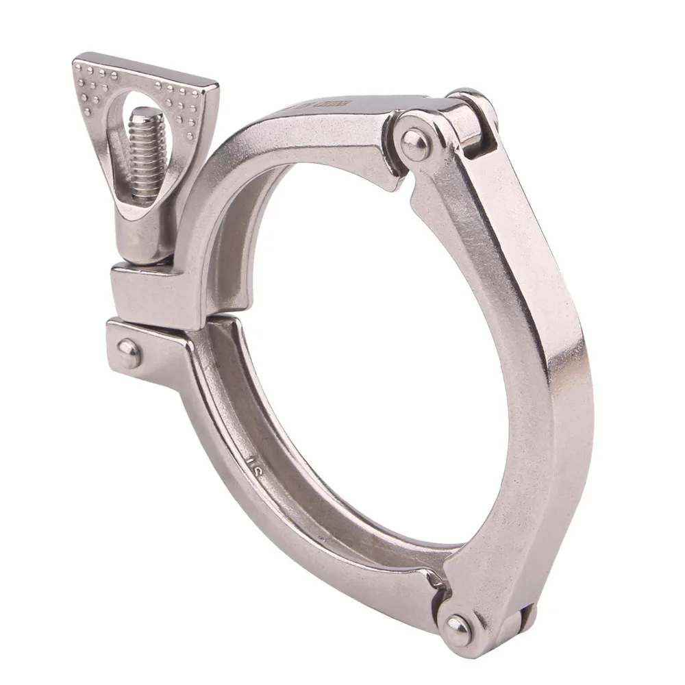 Dernord triclamp 4 'Ɖ этапа Нержавеющая сталь 304 тройной зажим Clover домашнего