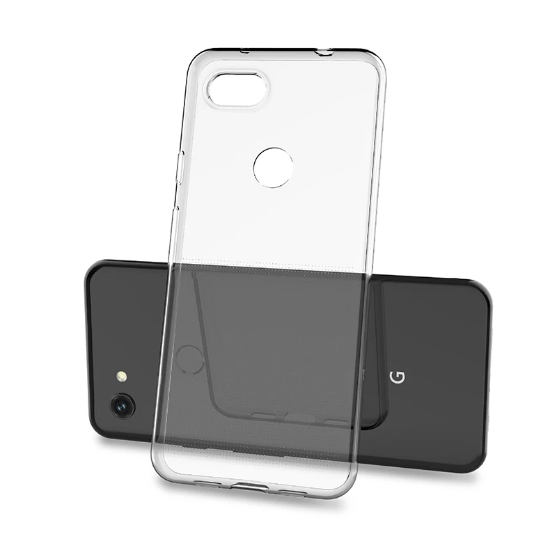MAKAVO ТПУ чехол для Google Pixel 3a XL тонкая прозрачная силиконовая мягкая задняя крышка