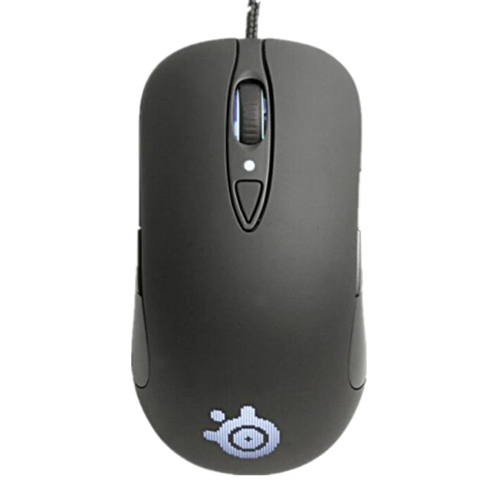 Игровая лазерная мышь Steelseries сэнсэй сырой 5600DPI черная профессиональная