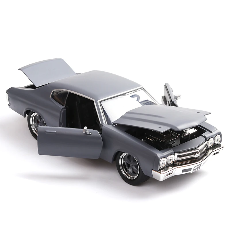 Модель машинки из сплава Fast and Furious Muscle Car масштаба 1:24 сборная игрушка для коллекции и декора подарок для мальчиков бесплатная доставка.