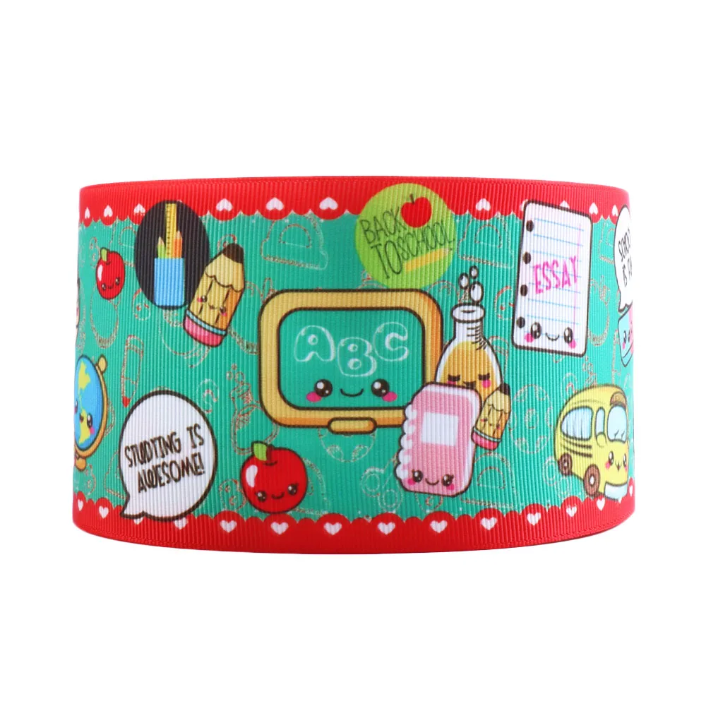 Дэвид Энджи 3 '྇ мм назад в школу abc карандаш grosgrain лента 5 ярдов DIY материалы