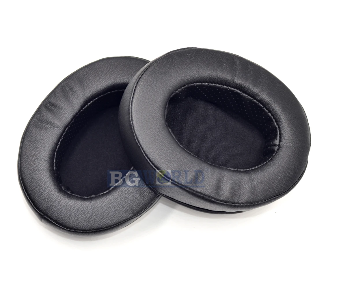 black leather BGWORLD амбушюры подушки для наушников Чехол Подушка для Audio-Technica ath-m40 M50 M40X M50X M30 M35 SX1 M50S Dj наушники губка - Цвет: black leather