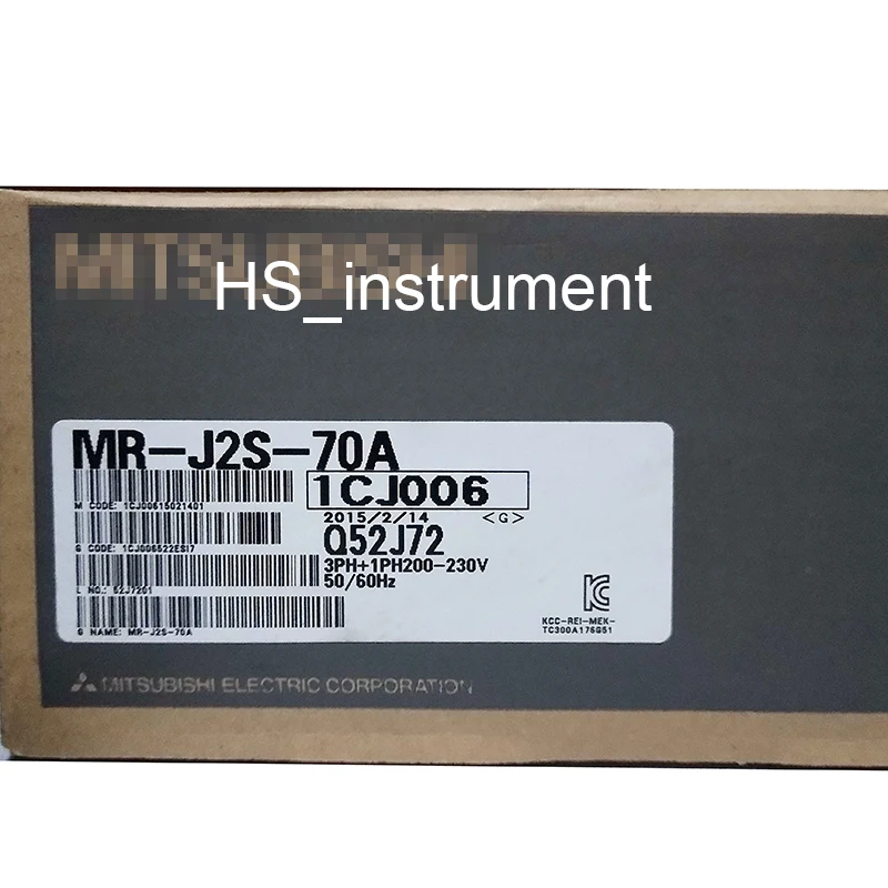 ORIGINAL MR-J2S-70A Mitsub servo driver 700W MR J2S 70A MRJ2S70A | Инструменты