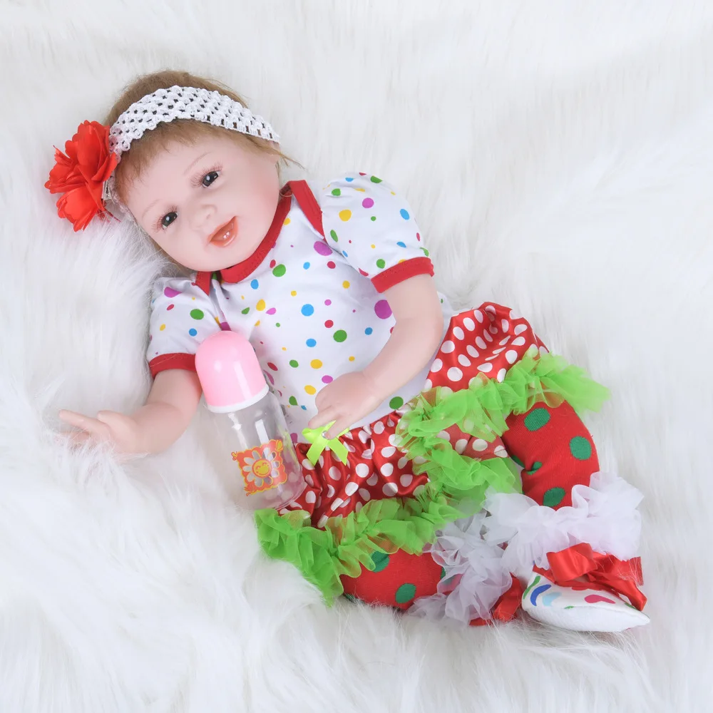 Детская кукла реборн из хлопка 22 дюйма|Куклы| |