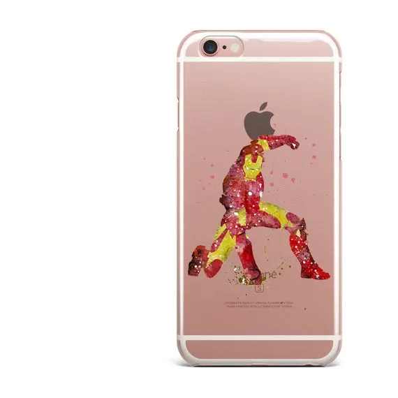 Чехол для телефона Super hero captain America DC Comics прозрачный мягкий чехол из ТПУ iPhone 7 7Plus 6S 8