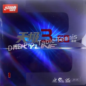 Резинка с губкой для настольного тенниса DHS Skyline 3-60 Pips in