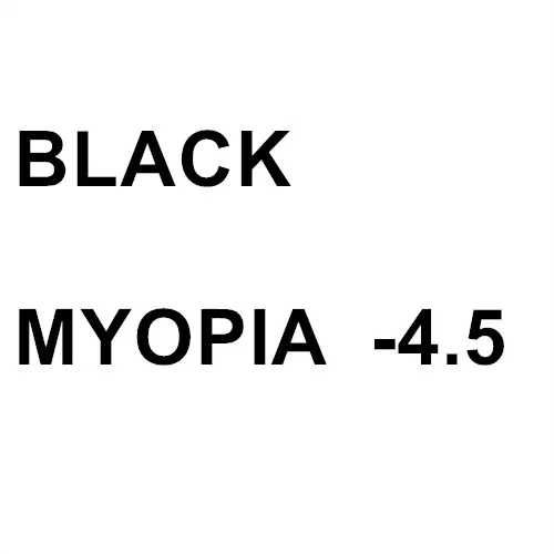 Black Myopia 450 Оптические очки для плавания по рецепту, анти-туман, УФ очки для близорукости, водонепроницаемые силиконовые очки для плавания для взрослых - Цвет: Black Myopia 450