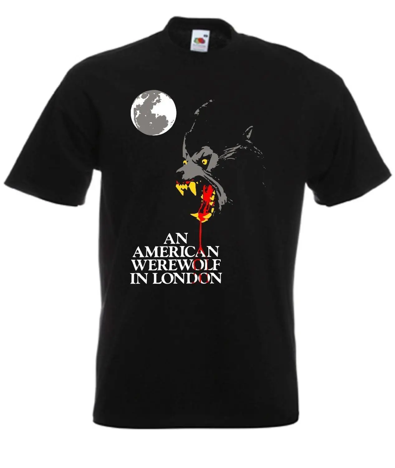 Новый 2017 Мужская Забавный Американский Ужасов Werewolf В Дондоне фильм Печатных