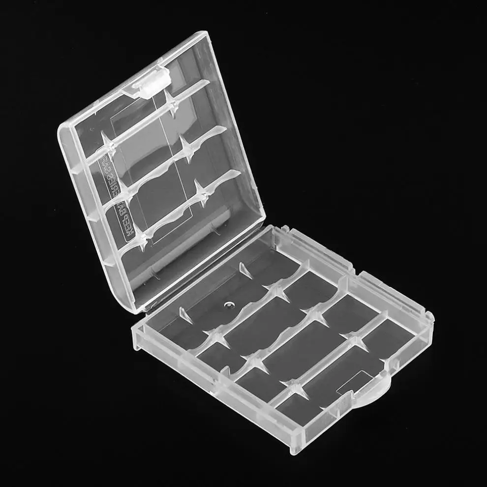 Портативный пластиковый чехол для хранения литиевых батарей держатель 10440