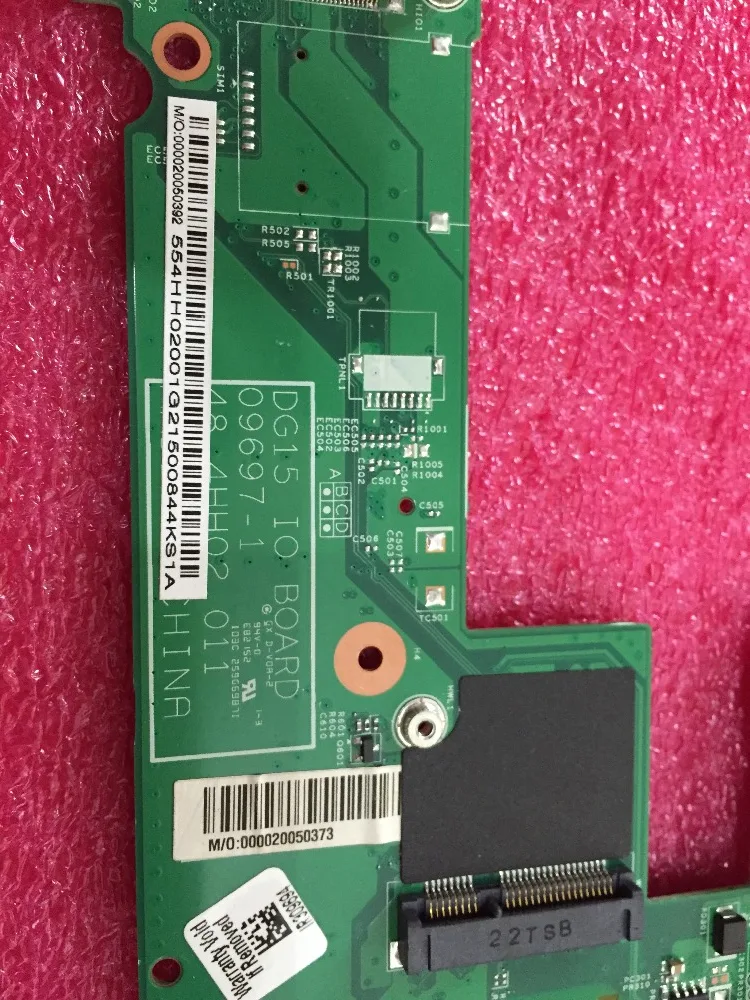 Для Dell Inspiron 15R M5010 N5010 USB разъем для DC и I/O DG15 09697 1 48.4HH02. 011 CN 0WXHDY|Платы расширения| |