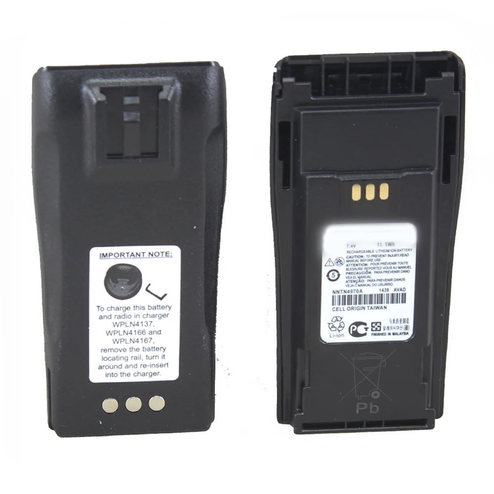 PMNN4253AR NNTN4970A 1600 мАч тонкий литий ионная аккумуляторная батарея для DEP450 DP1400 CP150 PR400