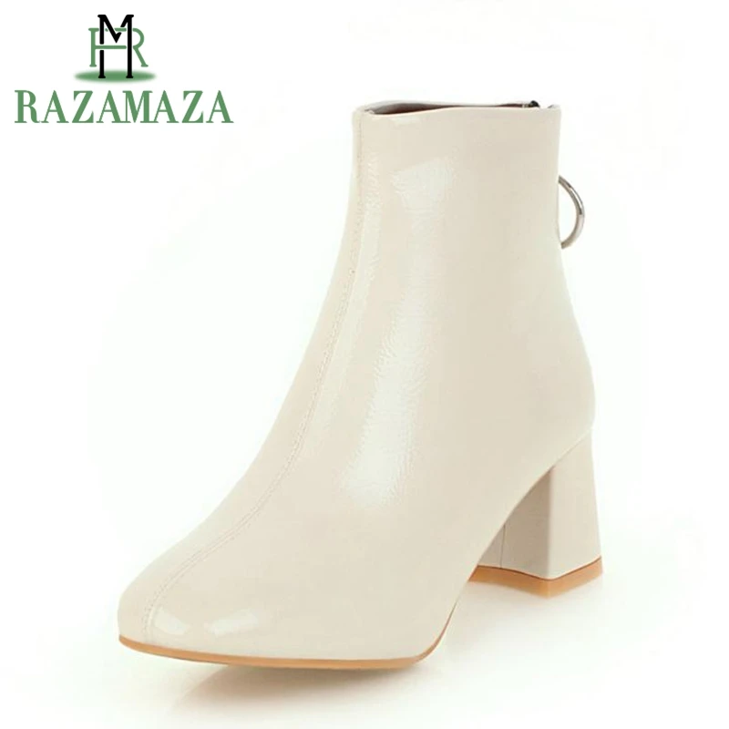 ZALAVOR/женские теплые модные ботильоны Короткие женские ботинки Зимняя обувь