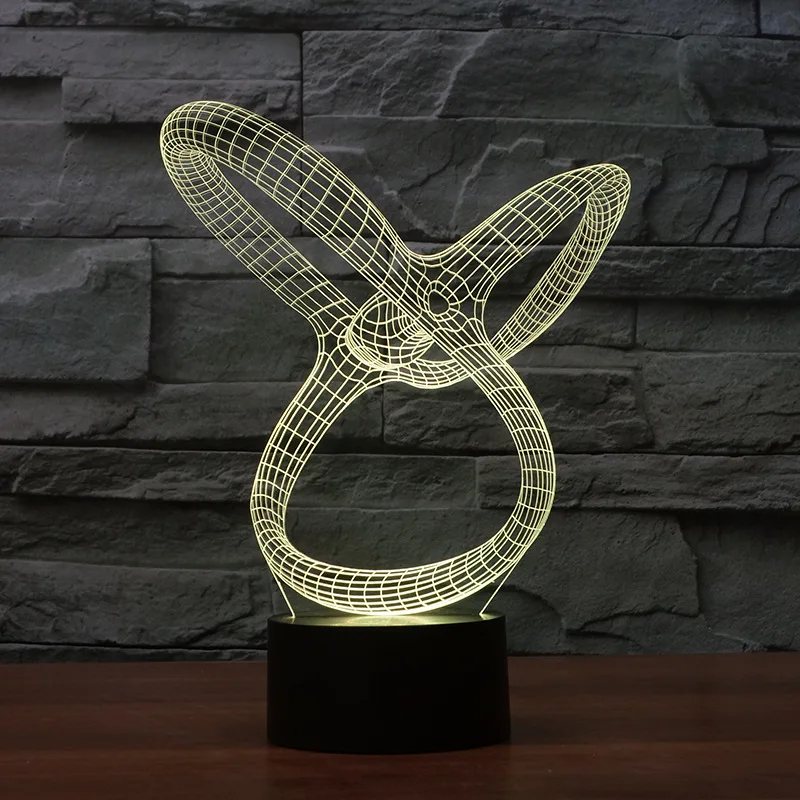 Абстрактное моделирование 3d лампа Led индивидуальный настольный светильник