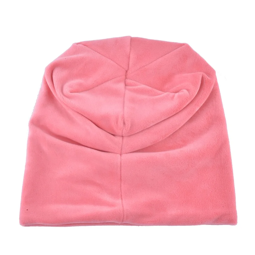 Зимняя шапка шарф наборы женских шапочек вязаная шерстяная Skullies В Стиле Хип хоп