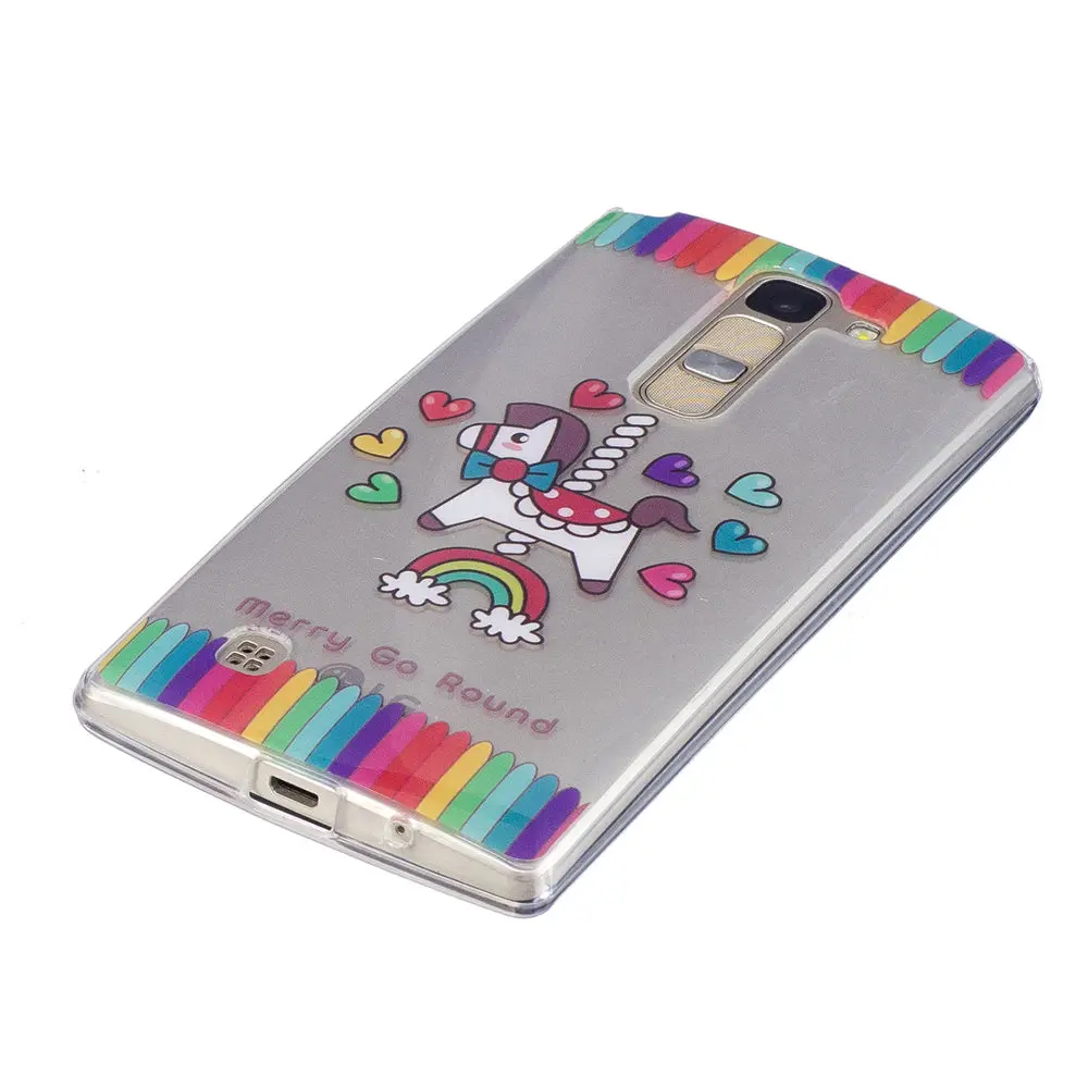 Подходящий чехол для LG G4c G 4c G4 c H522 H522y мягкий TPU мобильного телефона с изображением