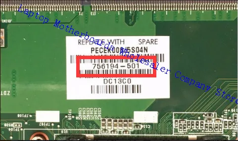 DA0U82MB6D0 для hp 14-N DA0U82MB6D0 серии 756194-001 756194-501 Материнская плата ноутбука работает идеально