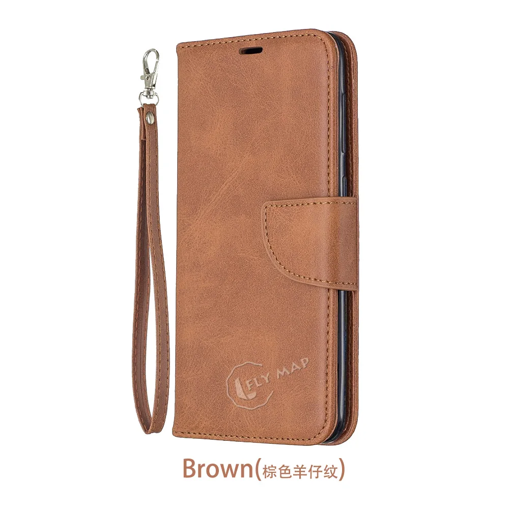Brown Флип Чехол Для samsung Galaxy A10 10A A105 A105FD A105F/DS Чехол кожаный телефонный чехол с SM-A105 SM-A105FD SM-A105F/DS чехол s сумка - Цвет: Brown