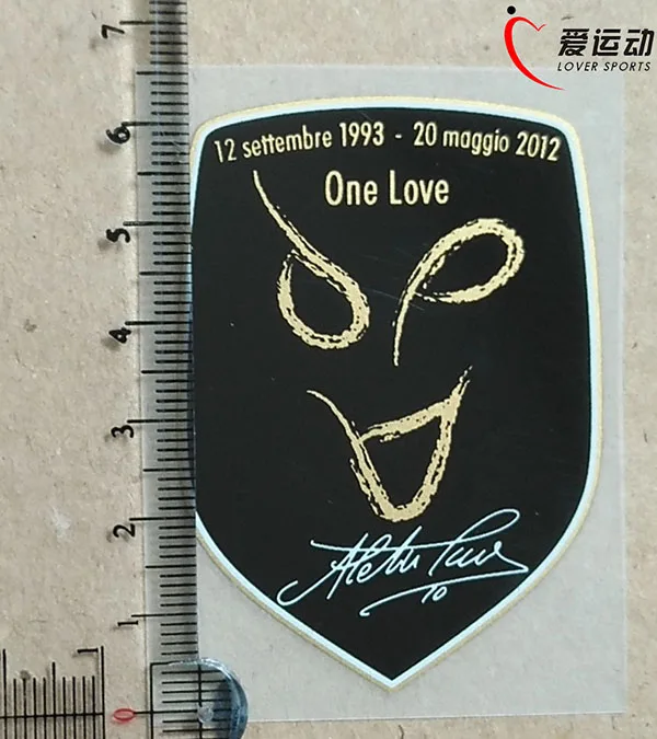 One Love Дель Пьеро, 2011/12, ADP, Toppa One Love Дель Пьеро патч Finale Coppa Italia 2012 патчи